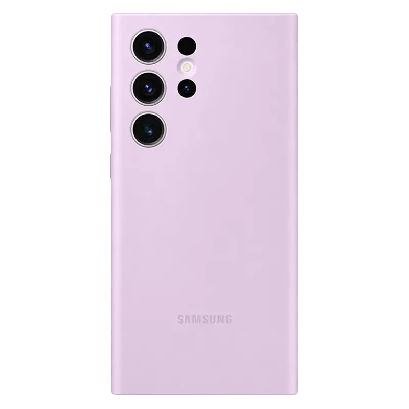 Чехол Samsung Silicone Cover for Galaxy S23 Ultra, Фиолетовый - photo