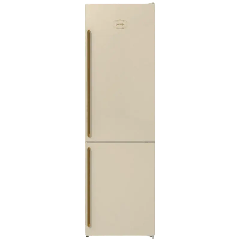 Холодильник Gorenje NRK 6202 CLI, Бежевый - photo