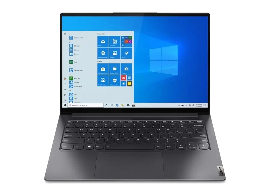 Laptop 14" Lenovo Yoga Slim 7 Pro 14ACH5 O, Slate Grey, AMD Ryzen 7 5800H, 16GB/1024GB, Windows 10 Home 64-bit, Russian - photo
