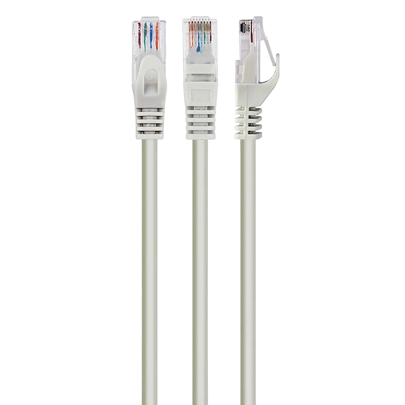 Патч-корд Cablexpert PP6U-20M, Cat6 UTP, 20м, Серый - photo