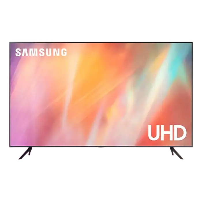 50" LED SMART Телевизор Samsung UE50AU7100UXUA, 3840x2160 4K UHD, Tizen, Чёрный - photo