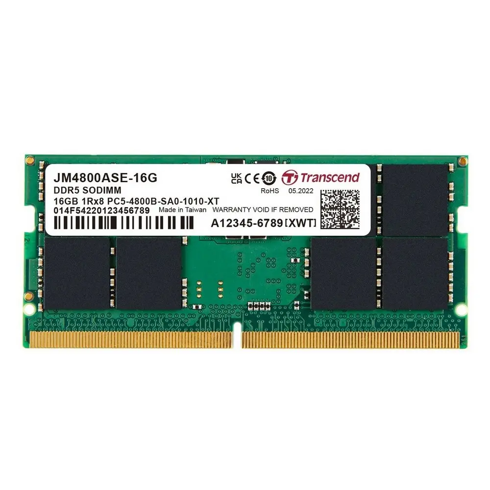 Memorie RAM Transcend JetRam, DDR5 SDRAM, 4800 MHz, 16GB, JM4800ASE-16G - photo