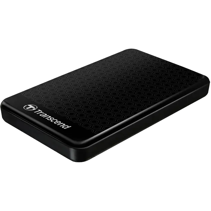 HDD portabil extern Transcend StoreJet 25A3, 1 TB, Negru (TS1TSJ25A3K) - photo