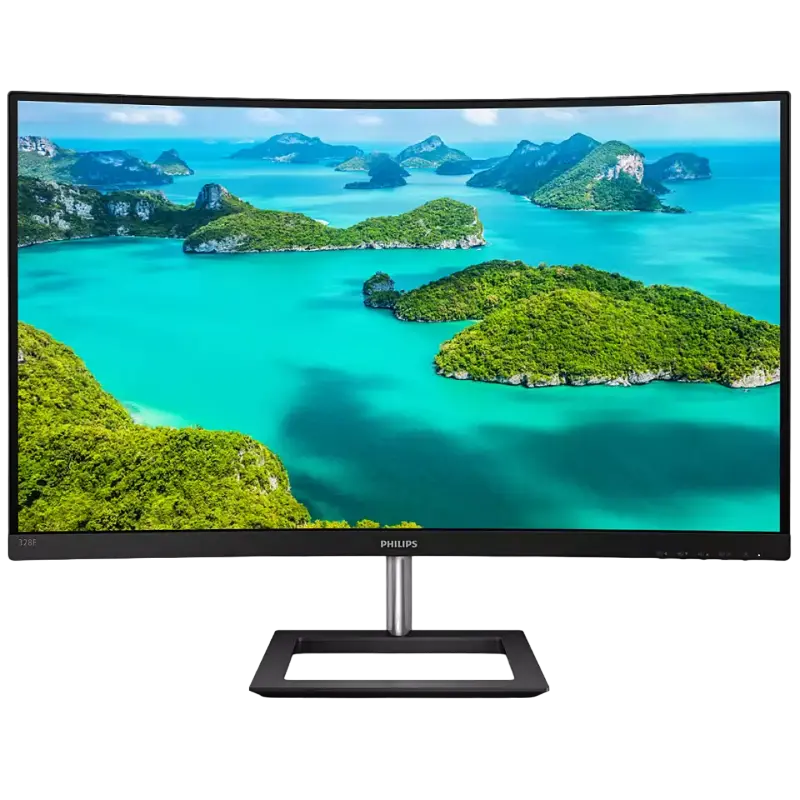 31,5" Монитор Philips 328E1CA, VA 3840x2160 4K UHD, Чёрный - photo