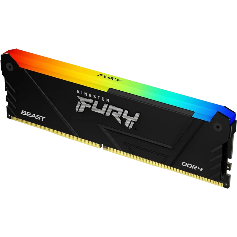 Memorie RAM Kingston FURY Beast RGB, DDR4 SDRAM, 2666 MHz, 8GB, KF426C16BB2A/8 - photo