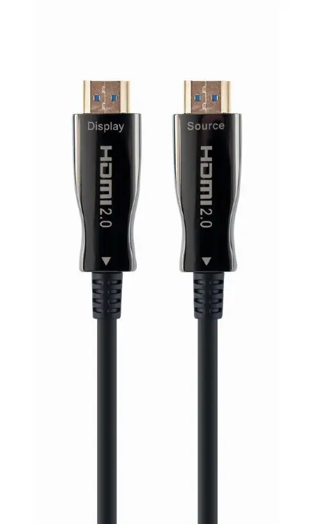 Cablu Video Cablexpert CCBP-HDMI-AOC-30M-02, HDMI (M) - HDMI (M), 30 m, Negru - photo
