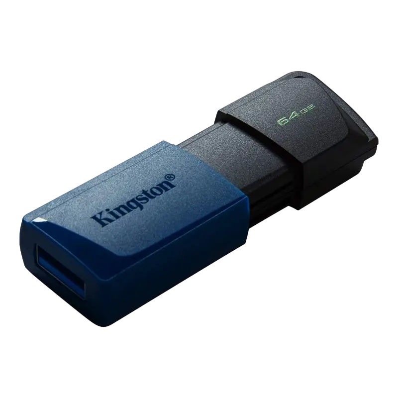 Memorie USB Kingston DataTraveler Exodia M, 64GB, Negru/Albastru - photo