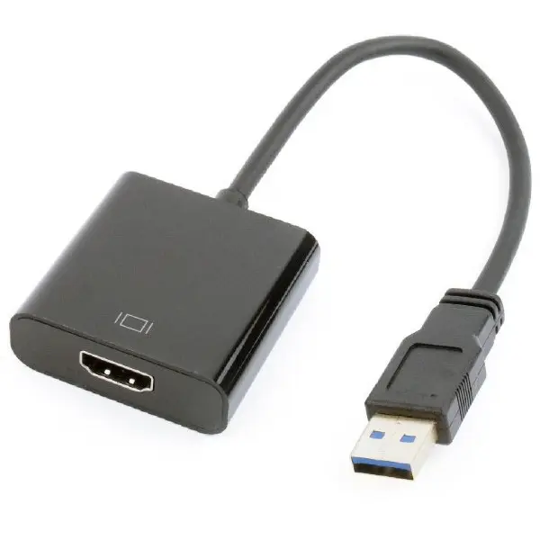 goose connect Blaze Convertor Video Gembird A-USB3-HDMI-02, USB Type-A - HDMI (F), 0,15m, Negru  | Ultra.md