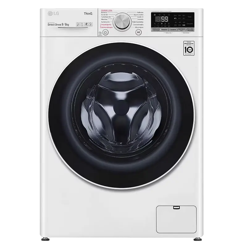 Mașină de spălat cu uscător LG F4DV509S0E, 9kg, Alb - photo