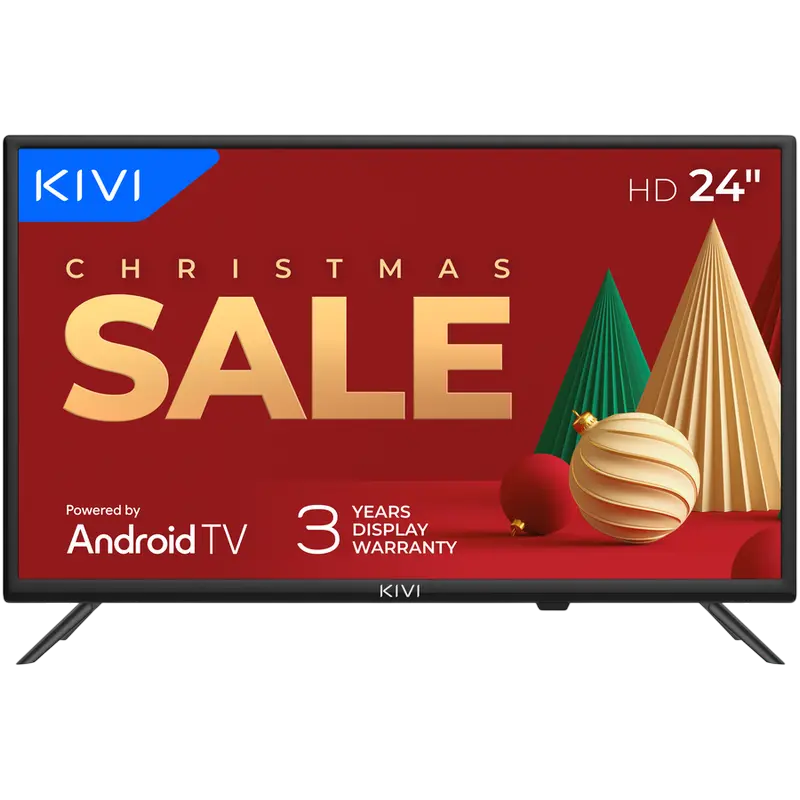 24" LED SMART TV KIVI 24H760QB, 1366x768 HD, Android TV, Negru - photo