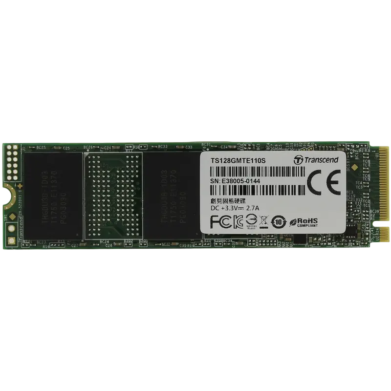 Накопитель SSD Transcend 110S, 128Гб - photo