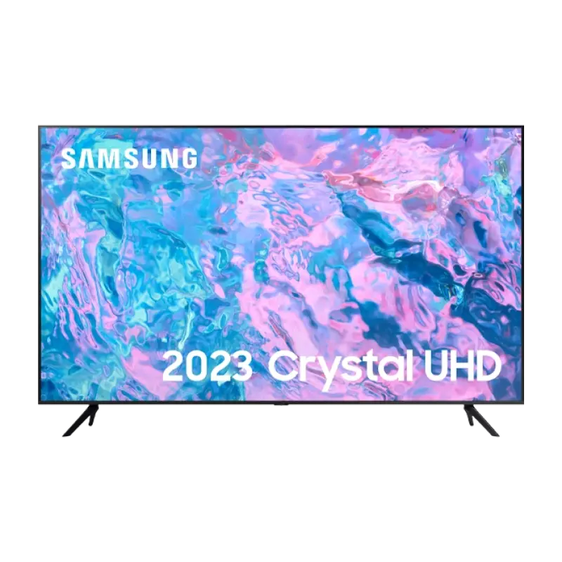 58" LED SMART Телевизор Samsung UE58CU7100UXUA, 3840x2160 4K UHD, Tizen, Чёрный - photo