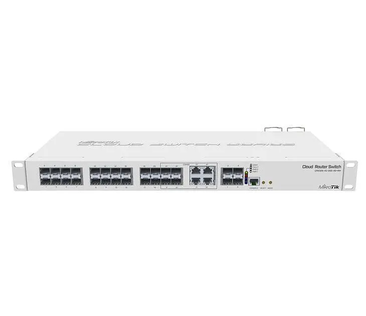 Switch de rețea MikroTik CRS328-4C-20S-4S+RM, Alb - photo