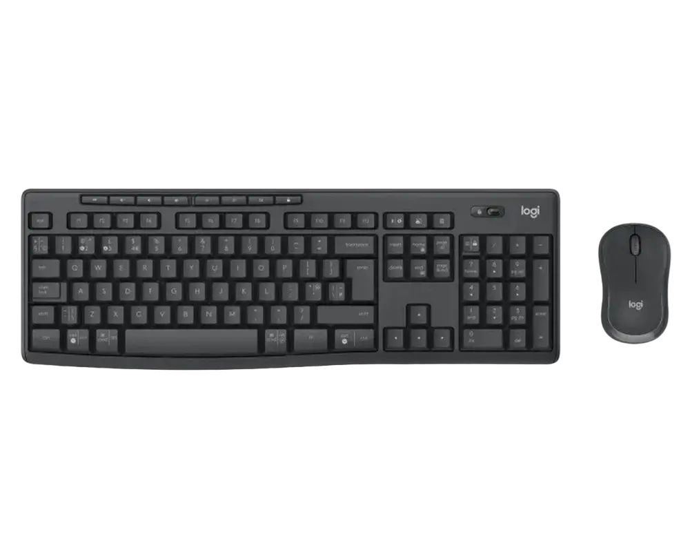 Клавиатура и мышь Logitech MK370, Беспроводное, Чёрный - photo