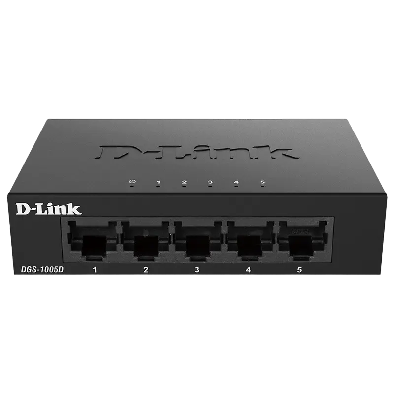 Switch de rețea D-Link DGS-1005D, 5x 10/100/1000 Mbps - photo