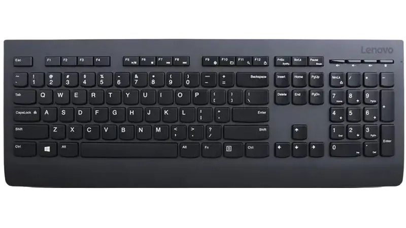 Клавиатура Lenovo 4X30H56866, Беспроводное, Чёрный - photo