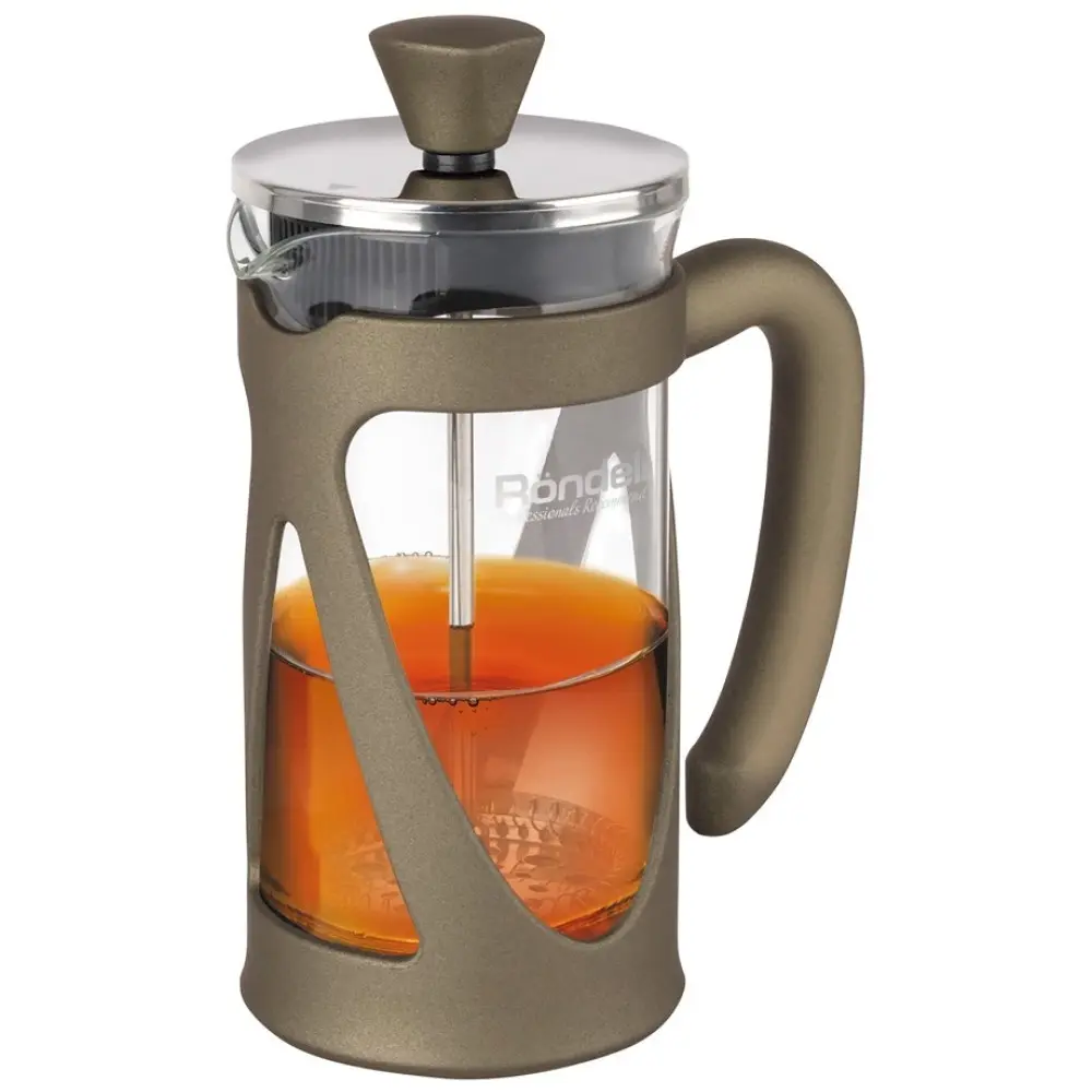 Cafetiera French Press Rondell RDS-1258, 0,35L, Bronz - photo