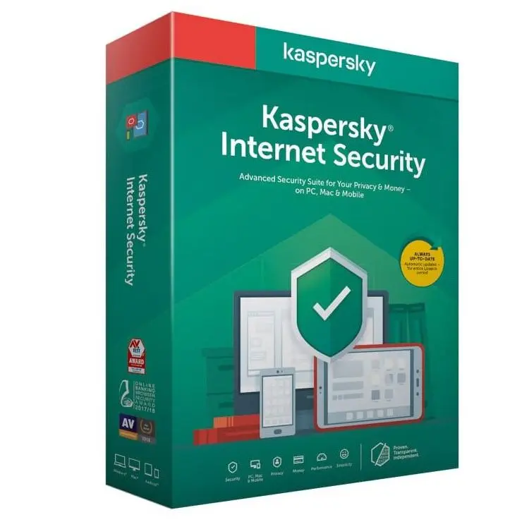 Kaspersky Internet Security Multi-Device 2 Device Box 1 year Base - photo