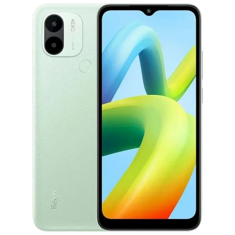 Smartphone Xiaomi Redmi A1+, 2GB/32GB, Verde deschis - photo