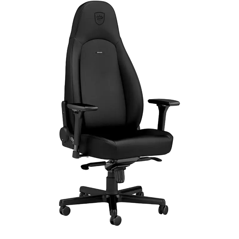Игровое кресло Noblechairs Icon, Винил, Чёрный - photo
