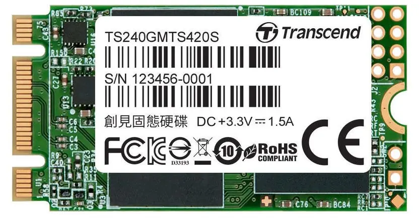 Unitate SSD Transcend 420S, 240GB, TS240GMTS420S - photo