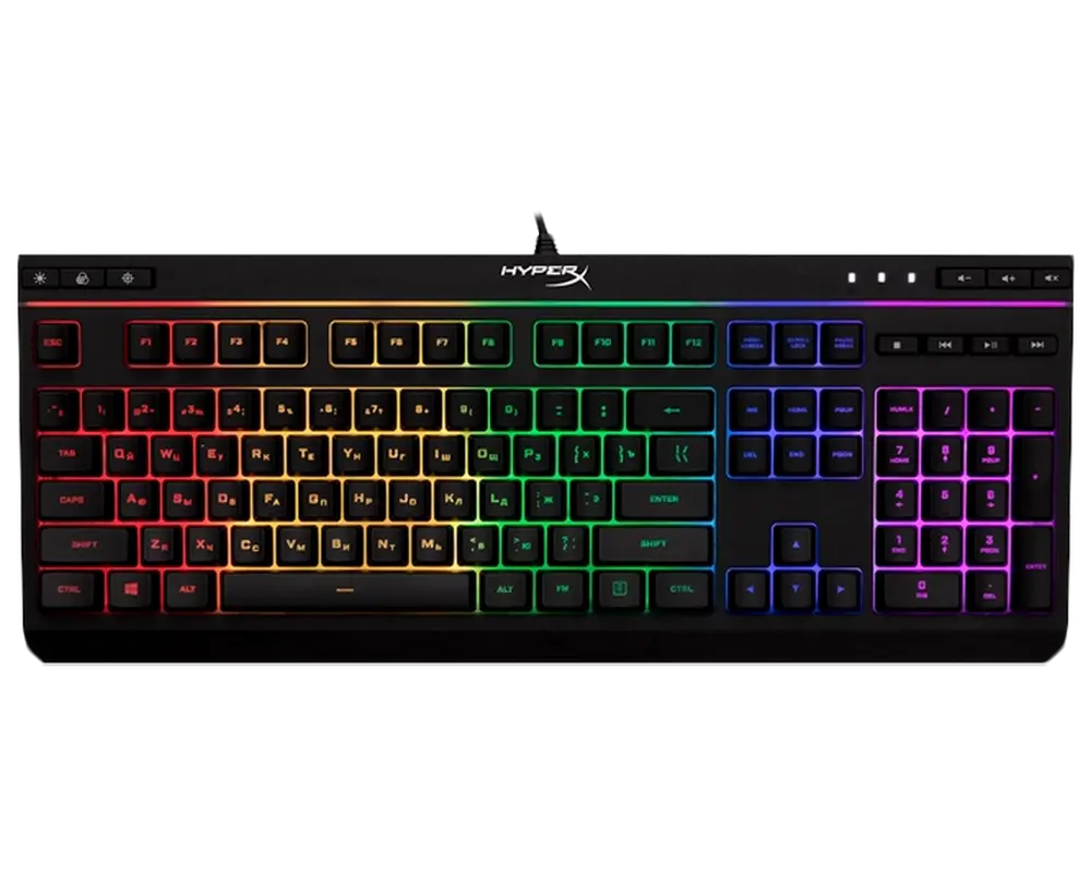 Клавиатура HyperX Alloy Core RGB, Проводное, Чёрный - photo