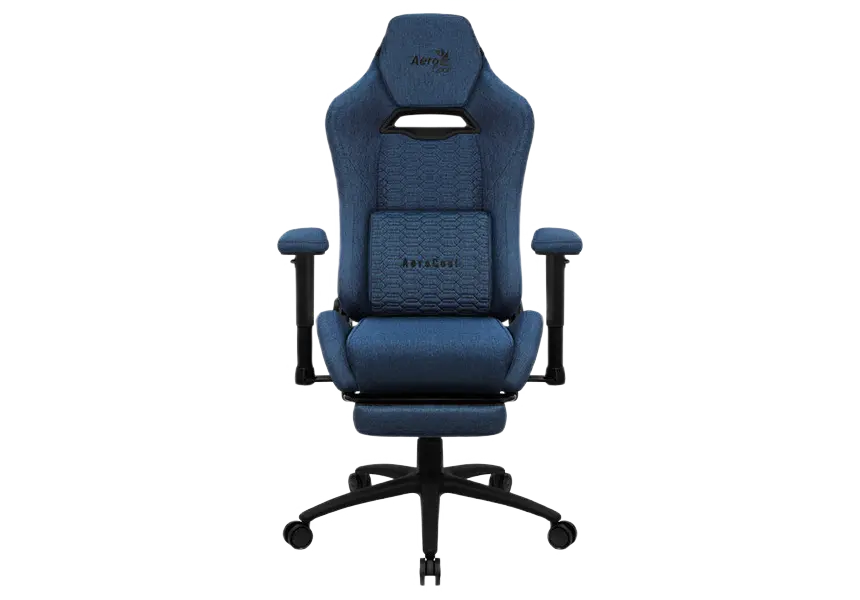 Игровое кресло AeroCool Royal AeroWeave, Искусственная кожа, Синий - photo