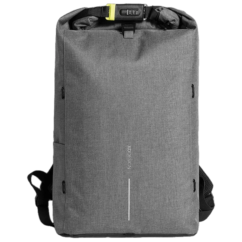 Rucsac zilnic Bobby Urban Lite, 15.6", Țesături, Gri - photo