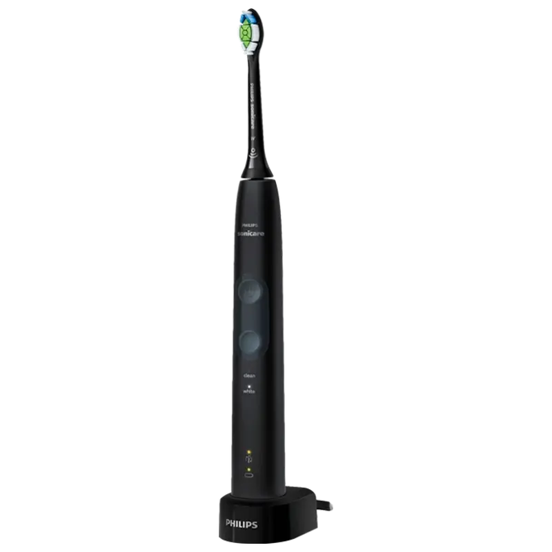 Звуковая зубная щетка PHILIPS Sonicare ProtectiveClean 4500 HX6830/44, Black - photo