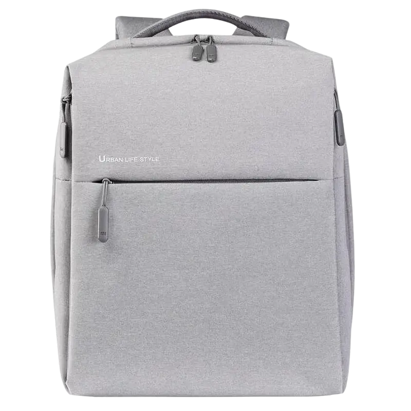 Рюкзак для ноутбука Xiaomi Mi City 2, 15.6", Полиэстер, Светло-серый - photo