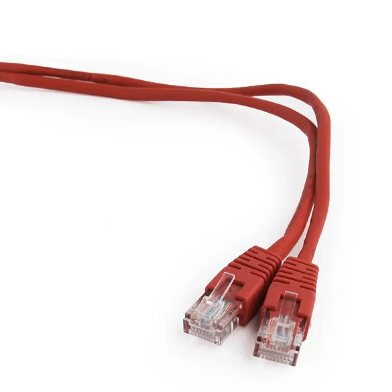 Patch cord Cablexpert PP12-3M/R, CAT5e UTP, 3m, Roșu - photo