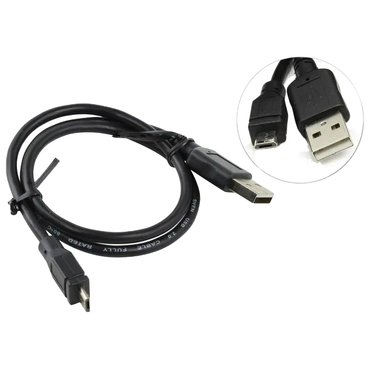 Cablu încărcare și sincronizare SVEN Micro USB 2.0 Micro B-Am, USB Type-A/micro-USB, 0,5m, Negru - photo