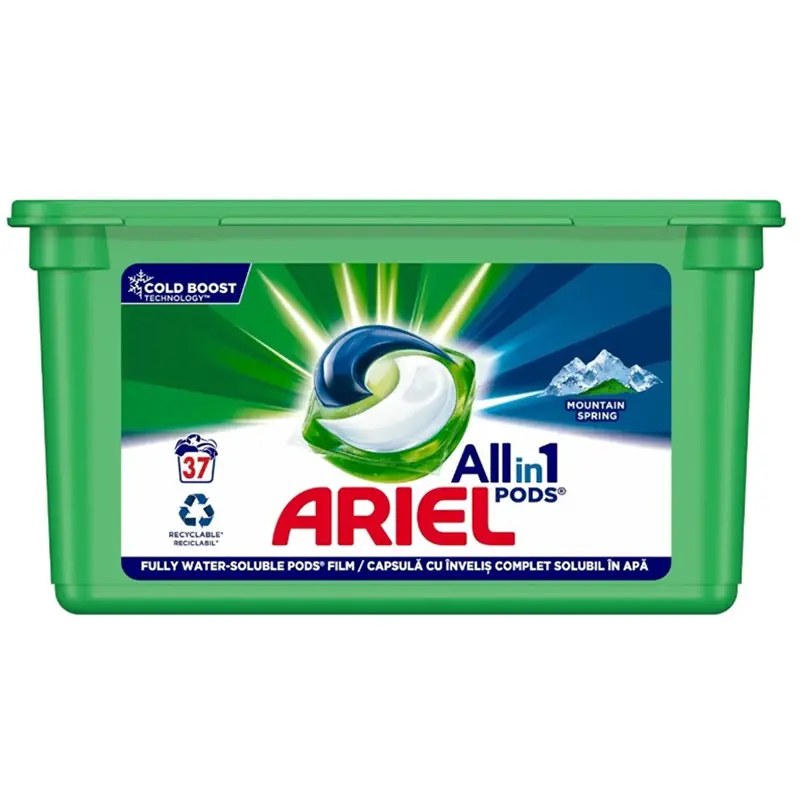 Capsule All in One Ariel Mountain Spring Gel 37x25.5g - photo