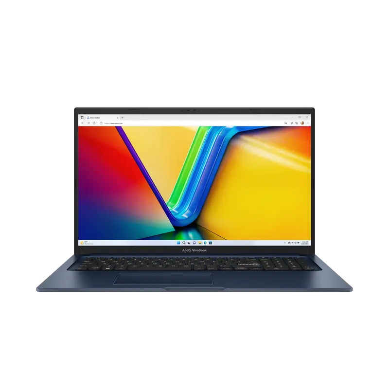 Laptop 17,3" ASUS Vivobook 17 X1704ZA, Quiet Blue, Intel Core i7-1255U, 16GB/1024GB, Fără SO - photo