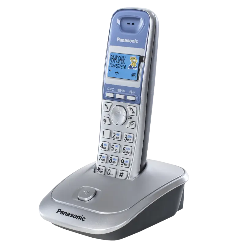 Telefon DECT Panasonic KX-TG2511, Argintiu - photo