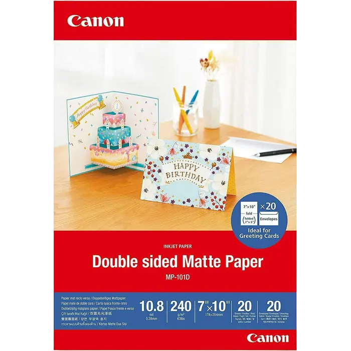 Hârtie fotografică Canon Double-sided Matte Paper, A4 - photo