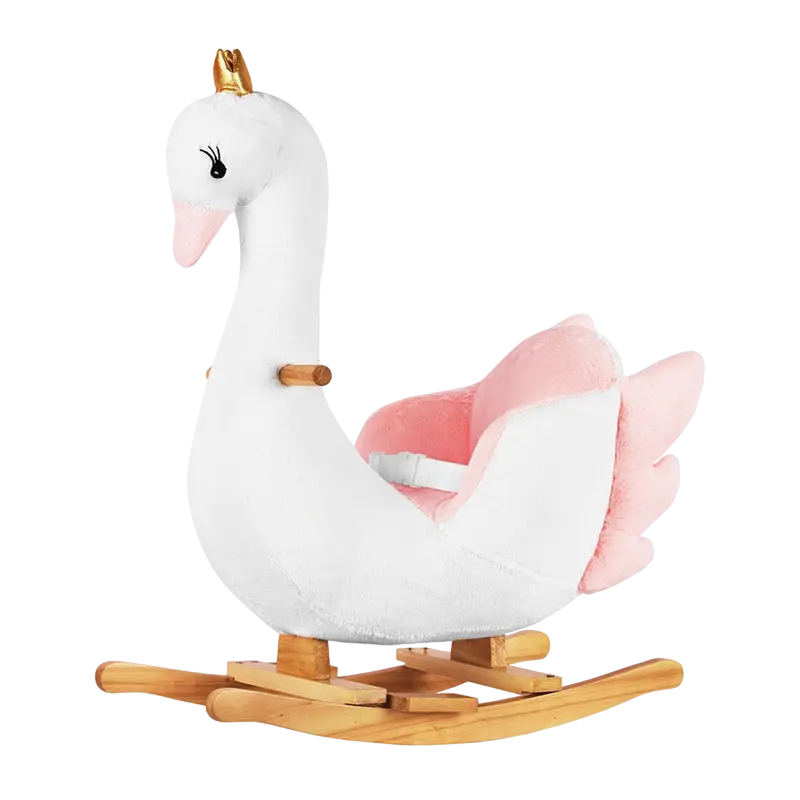 Scaun balansoar pentru copii Kikka Boo Swan, White - photo