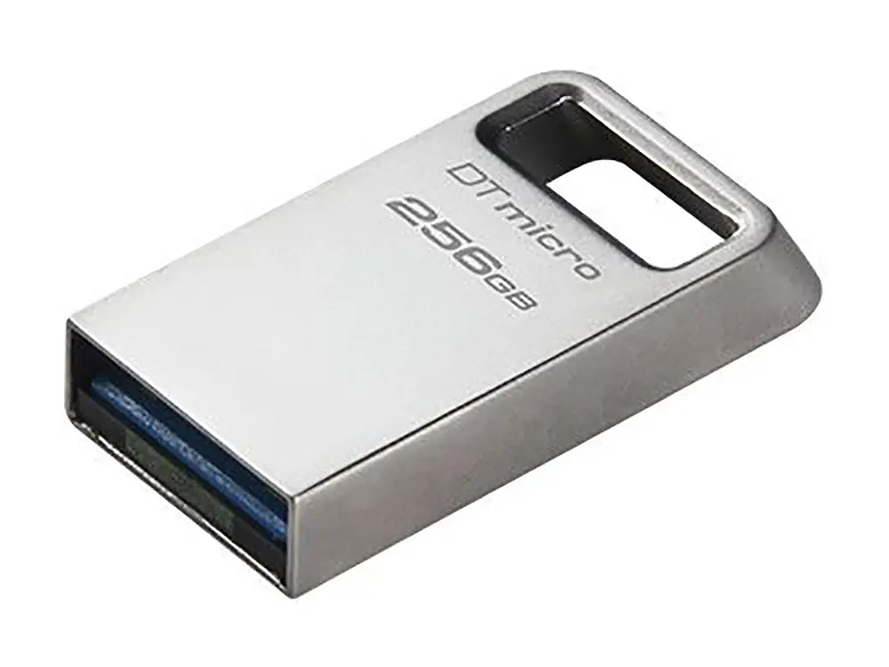Memorie USB Kingston DataTraveler Micro, 256GB, Argintiu - photo