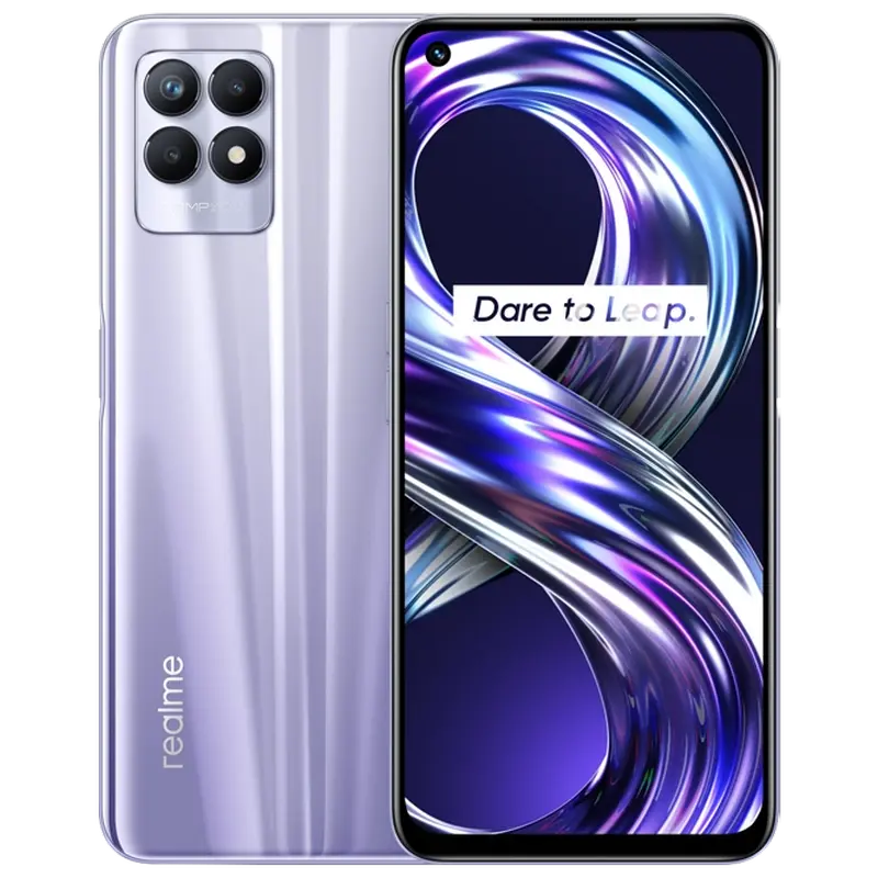 Smartphone Realme 8i, 4GB/128GB, Violet - photo