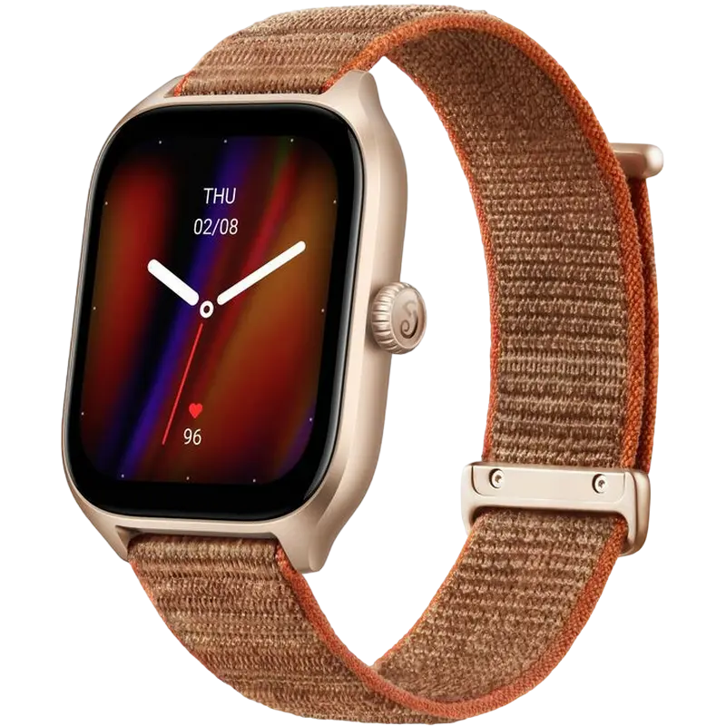 Умные часы Xiaomi Amazfit GTS 4, 42мм, Autumn Brown - photo