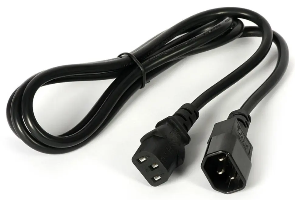 Cable, Power Extension UPS-PC 5.0m, High quality, 3x0.75mm2, APC Electronic - photo