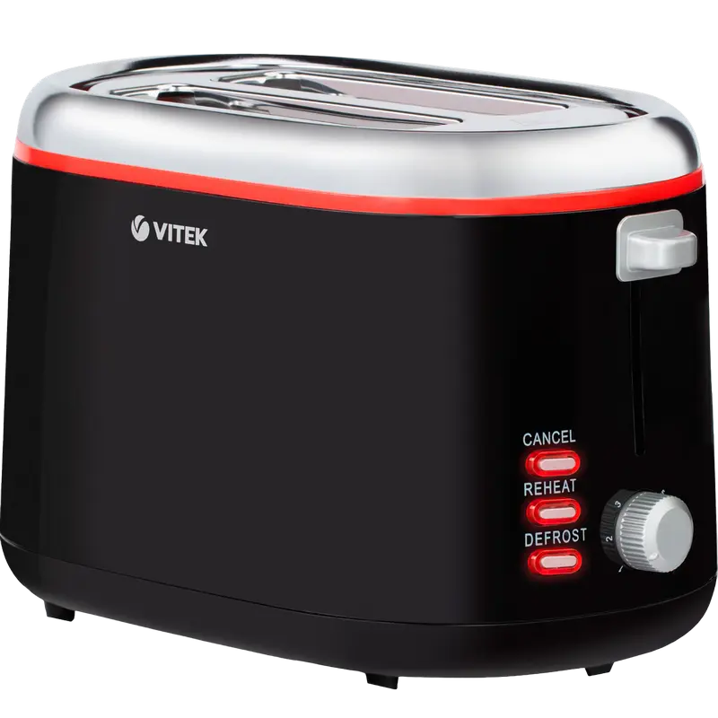 Toaster VITEK VT-7163, Negru - photo