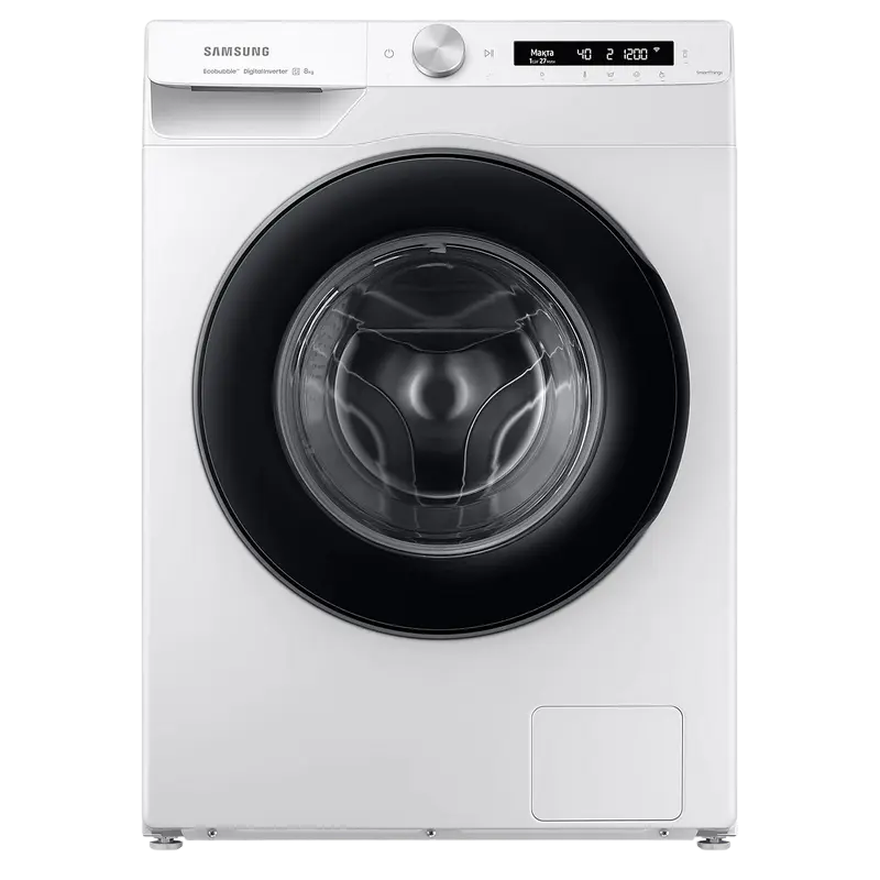Mașină de spălat Samsung WW80AG6S24AW, 8kg, Alb - photo