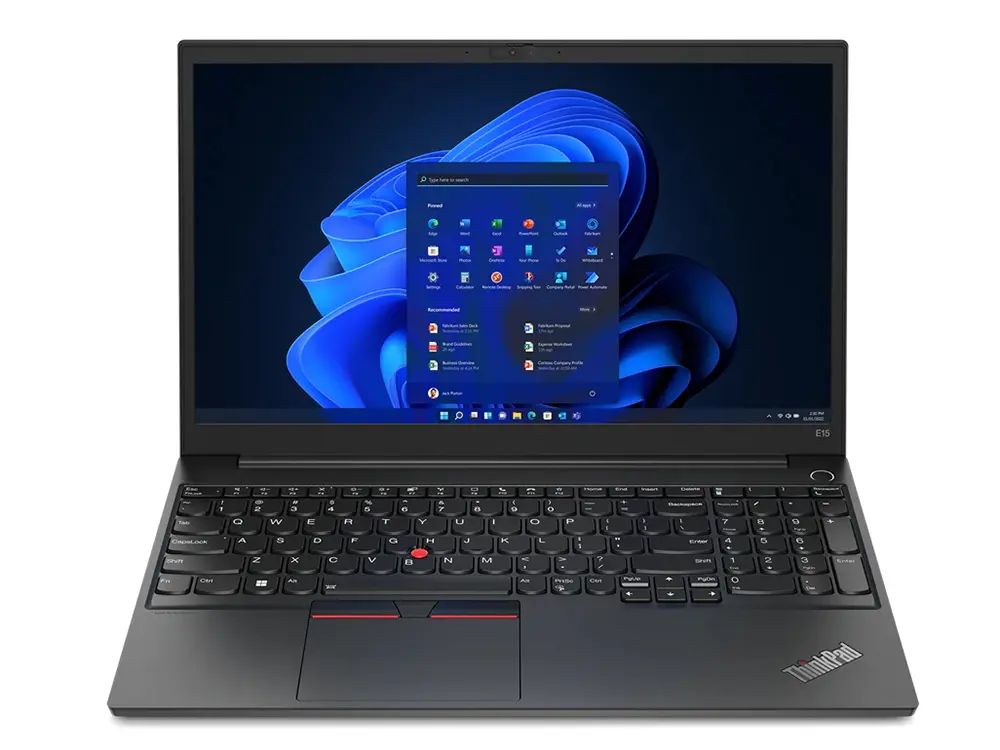 Laptop Business 15,6" Lenovo ThinkPad E15 Gen 4, Negru, Intel Core i5-1235U, 16GB/512GB, Fără SO - photo