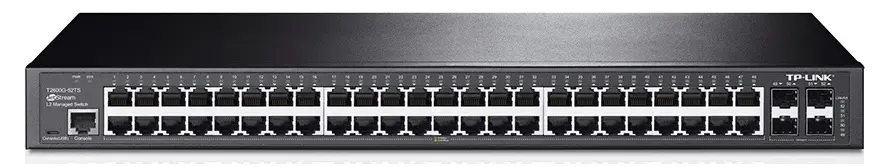 48-port 10/100/1000Mbps Switch TP-LINK "T2600G-52TS",4xSFP slot - photo