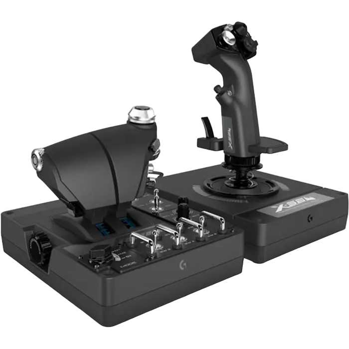 Joystick pentru jocuri Logitech G X56 HOTAS, Negru - photo