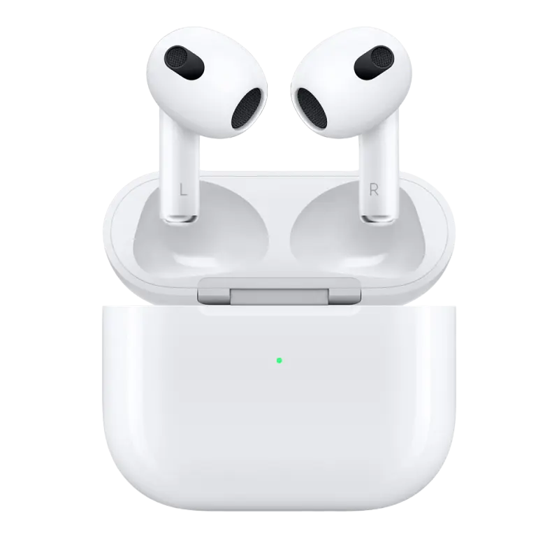 Наушники AirPods 3  (USA) Lightning Charging Case, Белый - photo