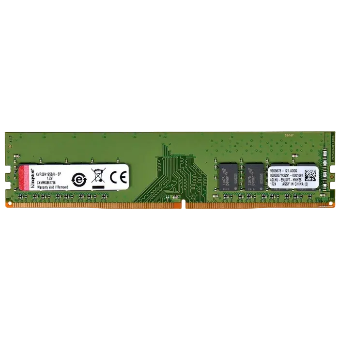 Memorie RAM Kingston ValueRAM, DDR4 SDRAM, 2666 MHz, 8GB, KVR26N19S8/8 - photo