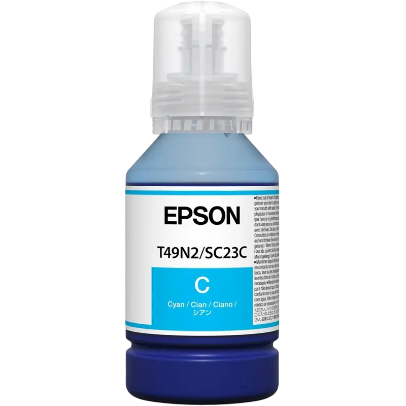 Recipient de cerneală Epson T49H2, 140ml, Cyan - photo