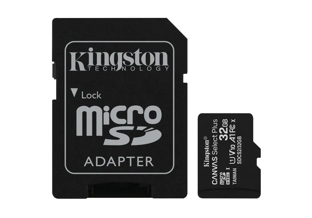 Card de Memorie Kingston Canvas Select+, 32GB (SDCS2/32GB) - photo